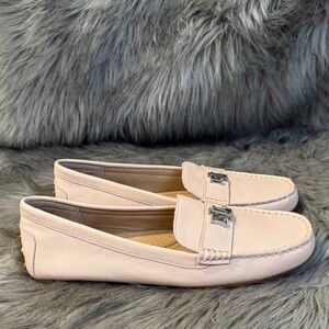 Lauren Ralph Lauren Women's Loafers in Light Pink Size 9.5